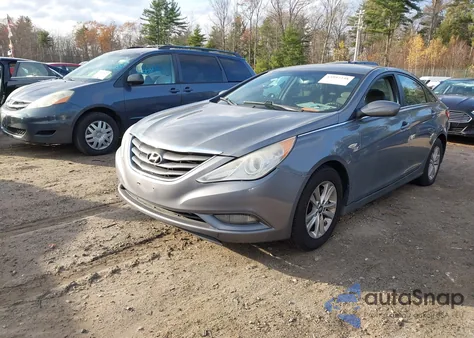 2013 Hyundai Sonata Gls from USA, damaged, VIN 5NPEB4AC7DH738838